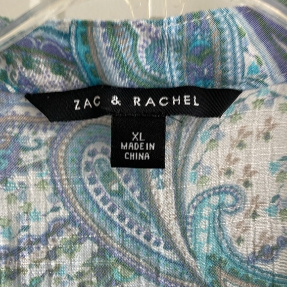 Zac & Rachel Women’s Paisley Top - Picture 5 of 9